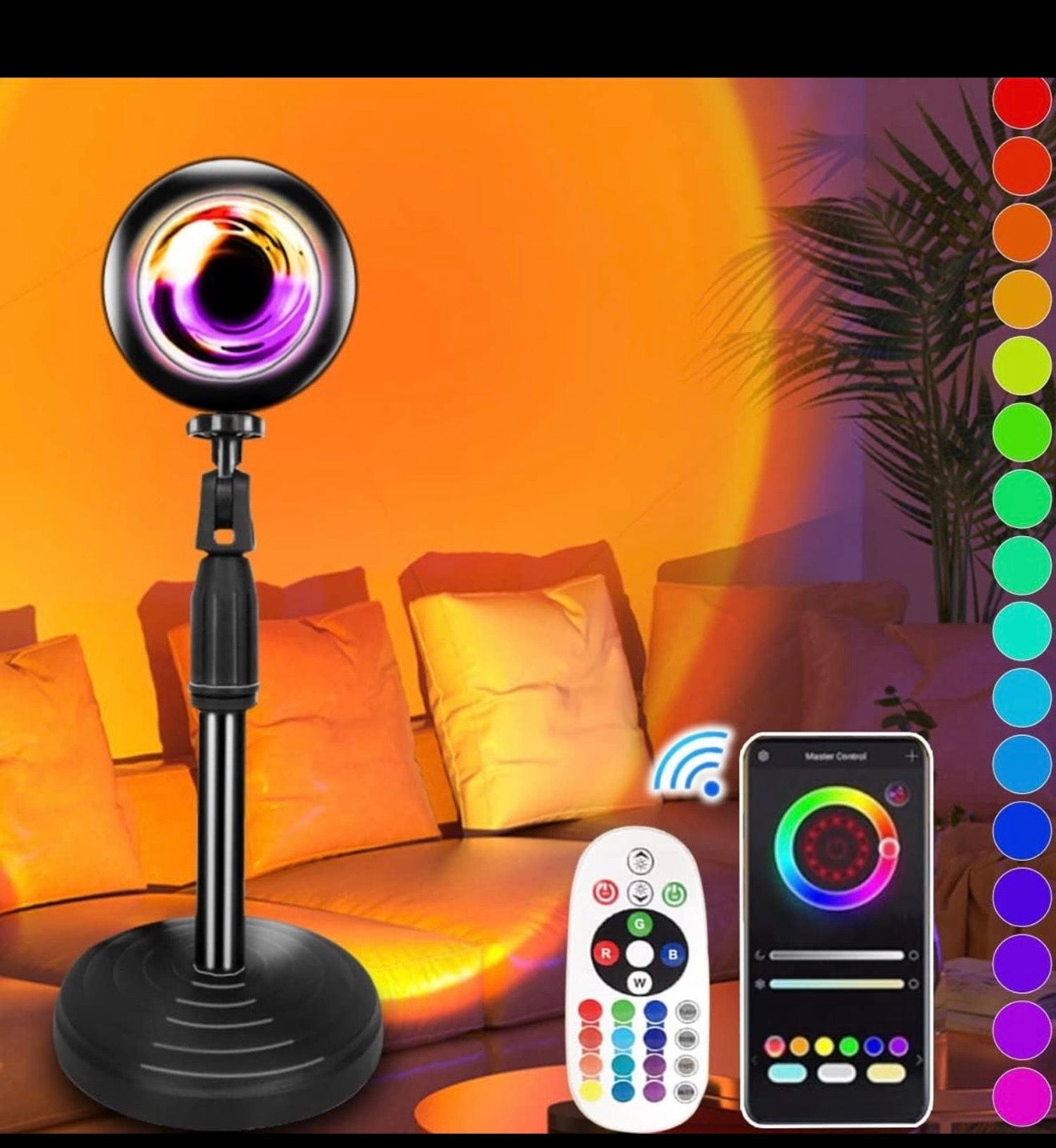LED sunset Lamp
